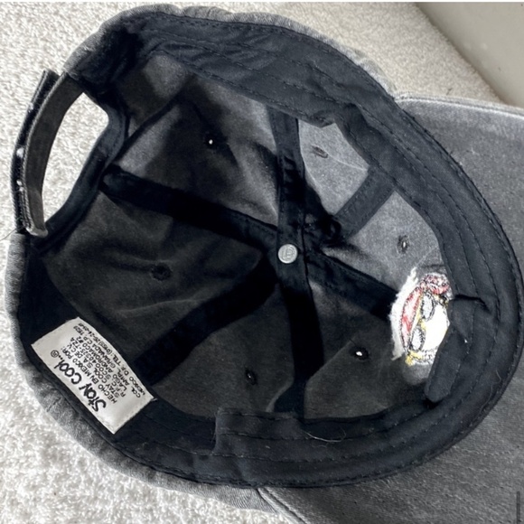 Vintage Stay Cool In Cabo Washed Black Embroidered Hat - Picture 8 of 9